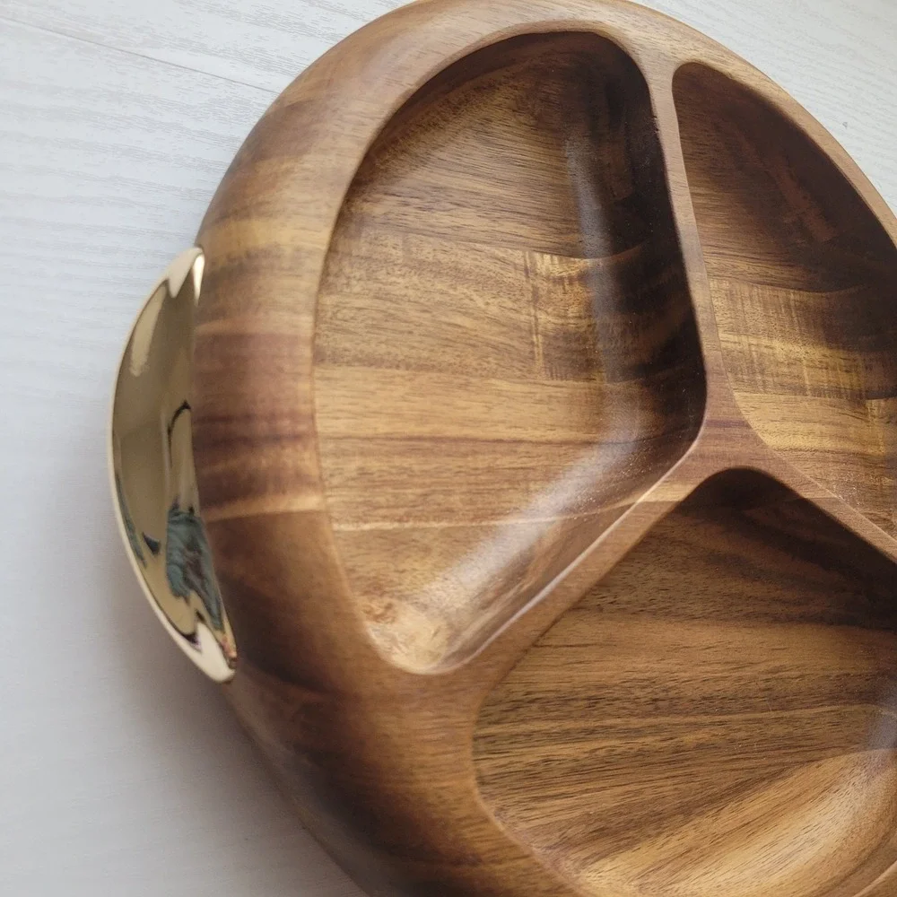 Acacia Wood Serving Tray 13